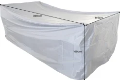 Riess-Ambiente Sitzgruppen|Schutzhauben > Rechteckige Schutzhaube PRESTIGE PROTECT 300cm anthrazit Abdeckung wetterfest