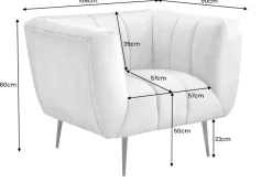 Riess-Ambiente Goldene Möbel|Sessel ><noscript><img width=