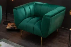 Riess-Ambiente Goldene Möbel|Sessel ><noscript><img width=