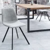 Riess-Ambiente Retro Möbel|Industrial Loft > Retro Stuhl AMSTERDAM CHAIR stone grau Designklassiker
