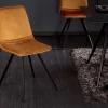 Riess-Ambiente Retro Möbel|Industrial Loft > Retro Stuhl AMSTERDAM CHAIR senfgelb Samt Designklassiker