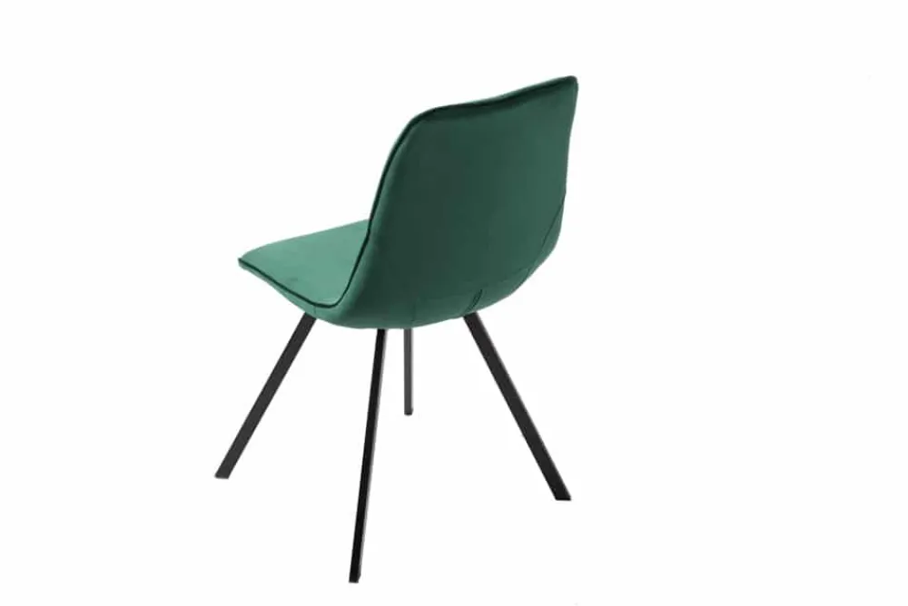 Riess-Ambiente Retro Möbel|Industrial Loft > Retro Stuhl AMSTERDAM CHAIR smaragdgrün Samt Designklassiker