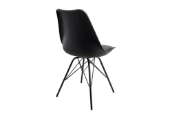Riess-Ambiente Skandinavisch|Retro Möbel > Retro Stuhl SCANDINAVIA MEISTERSTÜCK schwarz