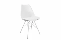 Riess-Ambiente Skandinavisch|Retro Möbel > Retro Stuhl SCANDINAVIA MEISTERSTÜCK weiß
