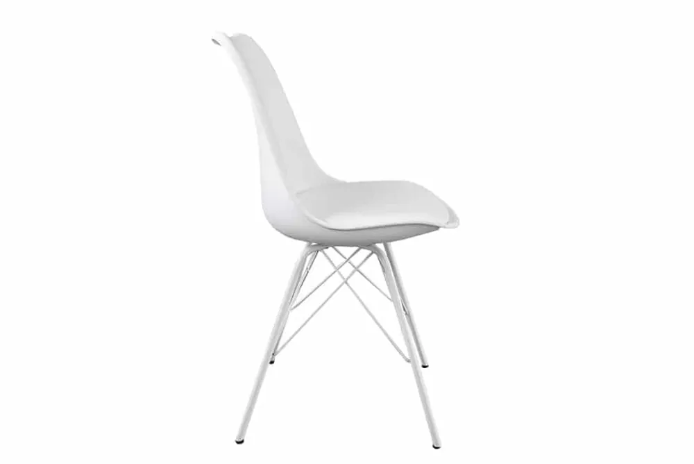 Riess-Ambiente Skandinavisch|Retro Möbel > Retro Stuhl SCANDINAVIA MEISTERSTÜCK weiß