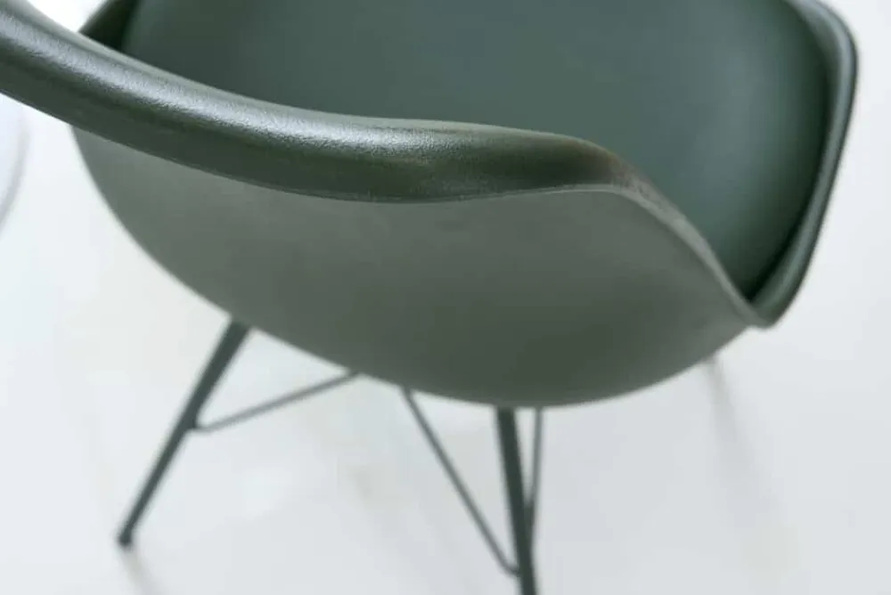 Riess-Ambiente Skandinavisch|Retro Möbel > Retro Stuhl SCANDINAVIA MEISTERSTÜCK dunkelgrün
