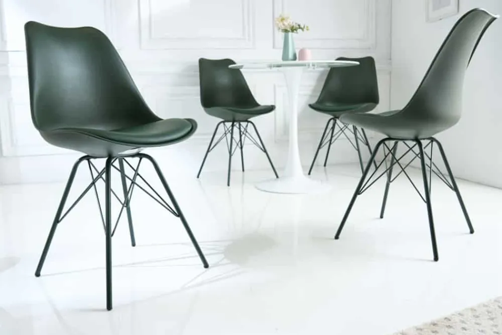 Riess-Ambiente Skandinavisch|Retro Möbel > Retro Stuhl SCANDINAVIA MEISTERSTÜCK dunkelgrün