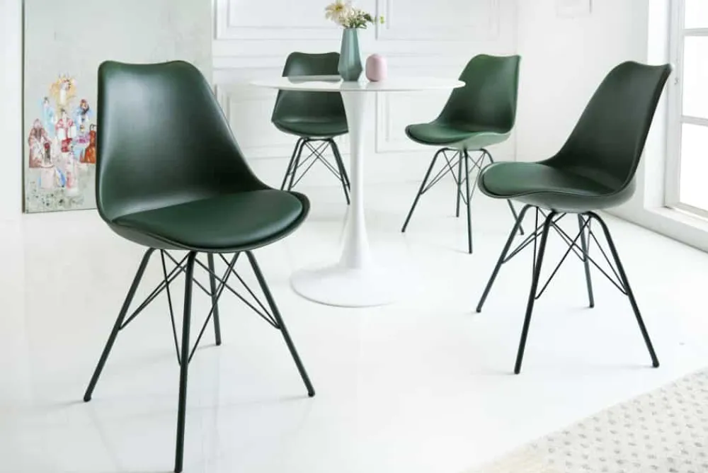 Riess-Ambiente Skandinavisch|Retro Möbel > Retro Stuhl SCANDINAVIA MEISTERSTÜCK dunkelgrün