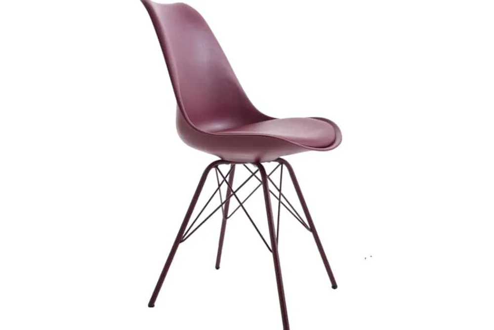 Riess-Ambiente Skandinavisch|Retro Möbel > Retro Stuhl SCANDINAVIA MEISTERSTÜCK rot