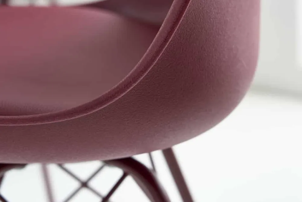 Riess-Ambiente Skandinavisch|Retro Möbel > Retro Stuhl SCANDINAVIA MEISTERSTÜCK rot