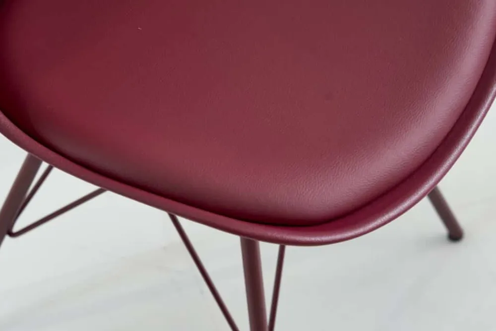 Riess-Ambiente Skandinavisch|Retro Möbel > Retro Stuhl SCANDINAVIA MEISTERSTÜCK rot
