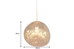 Riess-Ambiente Goldene Möbel|Hängelampen ><noscript><img width=