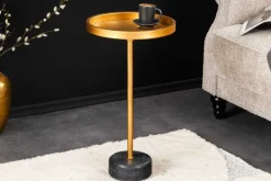 Riess-Ambiente Beistelltische|Goldene Möbel ><noscript><img width=
