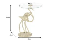 Riess-Ambiente Beistelltische|Goldene Möbel ><noscript><img width=