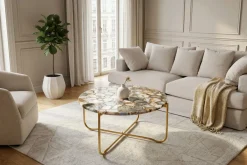 Riess-Ambiente Goldene Möbel|Couchtische & Truhen ><noscript><img width=
