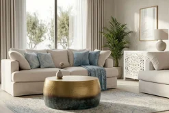 Riess-Ambiente Goldene Möbel|Couchtische & Truhen ><noscript><img width=
