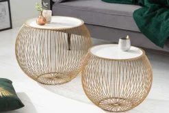 Riess-Ambiente Goldene Möbel|Couchtische & Truhen ><noscript><img width=
