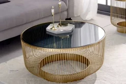 Riess-Ambiente Goldene Möbel|Couchtische & Truhen ><noscript><img width=