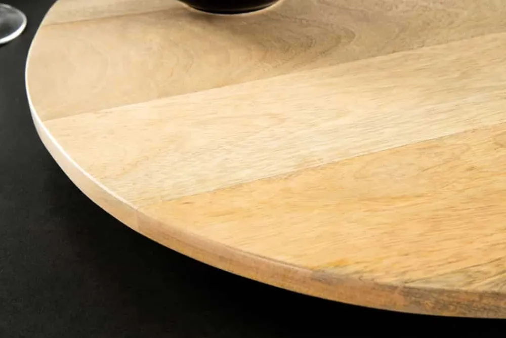 Riess-Ambiente Dekoration > Runder Drehteller MAKASSAR 50cm natur Mangoholz massiv handmade