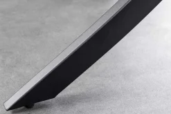 Riess-Ambiente Esstische > Runder Esstisch ALPINE 120cm anthrazit Keramik schwarzes Metallgestell