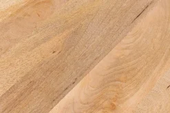 Riess-Ambiente Mehr...|Massivholzesstische > Runder Esstisch ART DECO 140cm natur Mangoholz massiv mit Säulenfüßen