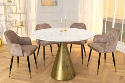 Riess-Ambiente Goldene Möbel|Esstische ><noscript><img width=