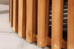 Riess-Ambiente Esstische|Gartentische > Runder Esstisch EMPIRE TEAK 140cm braun Teakholz Indoor Outdoor wetterfest