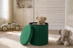Riess-Ambiente Sitzhocker|Samt Möbel ><noscript><img width=