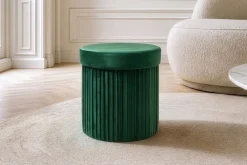 Riess-Ambiente Sitzhocker|Samt Möbel ><noscript><img width=