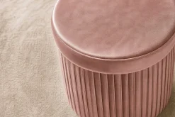 Riess-Ambiente Sitzhocker|Samt Möbel ><noscript><img width=