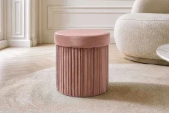 Riess-Ambiente Sitzhocker|Samt Möbel ><noscript><img width=