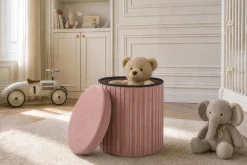 Riess-Ambiente Sitzhocker|Samt Möbel ><noscript><img width=