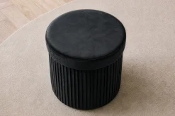 Riess-Ambiente Sitzhocker|Samt Möbel ><noscript><img width=