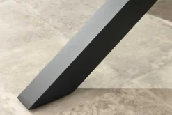 Riess-Ambiente Haus & Garten|Esstische > Runder In- und Outdoor Esstisch GALAXY 120cm anthrazit Keramik Aluminium Gartentisch