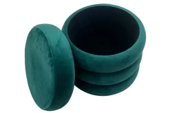 Riess-Ambiente Sitzhocker|Samt Möbel ><noscript><img width=