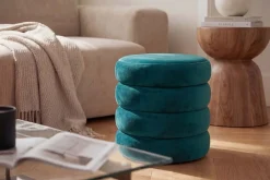 Riess-Ambiente Sitzhocker|Samt Möbel ><noscript><img width=