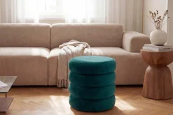 Riess-Ambiente Sitzhocker|Samt Möbel ><noscript><img width=