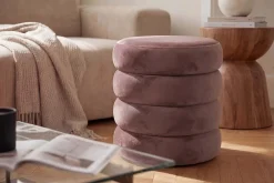 Riess-Ambiente Sitzhocker|Samt Möbel ><noscript><img width=