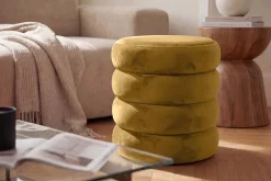 Riess-Ambiente Sitzhocker|Samt Möbel ><noscript><img width=