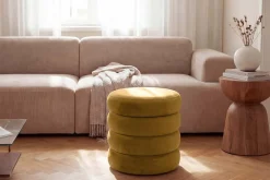 Riess-Ambiente Sitzhocker|Samt Möbel ><noscript><img width=