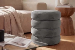 Riess-Ambiente Sitzhocker|Samt Möbel ><noscript><img width=