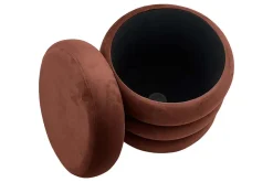 Riess-Ambiente Sitzhocker|Samt Möbel ><noscript><img width=