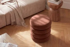 Riess-Ambiente Sitzhocker|Samt Möbel ><noscript><img width=