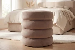 Riess-Ambiente Sitzhocker|Samt Möbel ><noscript><img width=