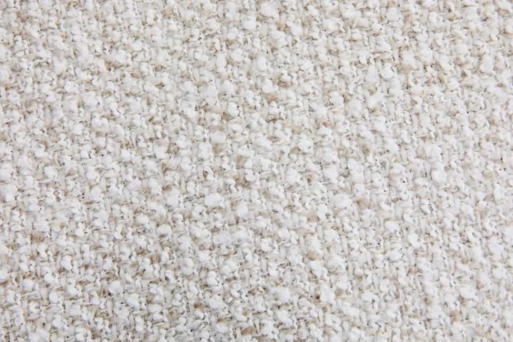 Riess-Ambiente 3-Sitzer Sofa > 3-Sitzer Sofa SIXTH SENSE 210cm beige Bouclé-Strickstoff mit Nosagfederung und Daunenfedern