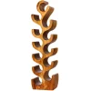 Riess-Ambiente Mehr...|Mehr... > Skulp­tu­rales Weinregal ARTE 100cm natur Suarholz handmade in Bali Flaschenhalter