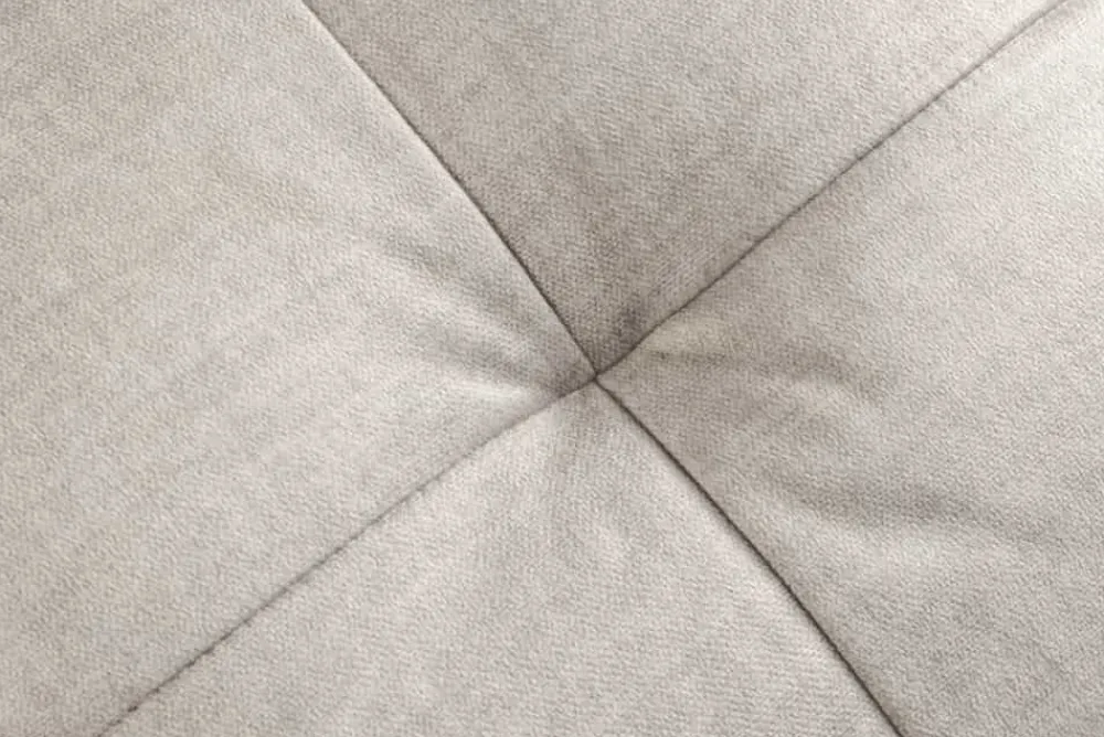 Riess-Ambiente 2-Sitzer Sofa|Skandinavisch > Sofa mit Schlaffunktion SMART 140cm champagner beige hochwertiger Vogue Seiden Samtstoff