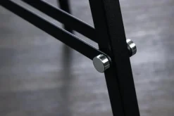 Riess-Ambiente Industrial Loft|Retro Möbel > Stehlampe BIG STUDIO 170cm schwarz Blattsilber-Optik Industrial Design