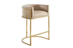 Riess-Ambiente Goldene Möbel|Barhocker ><noscript><img width=
