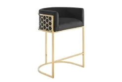 Riess-Ambiente Goldene Möbel|Barhocker ><noscript><img width=